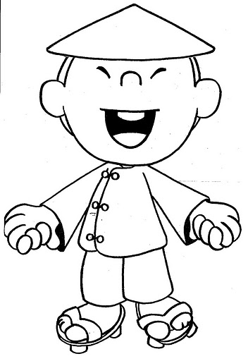 COLOREAR NIÑOS DEL MUNDO